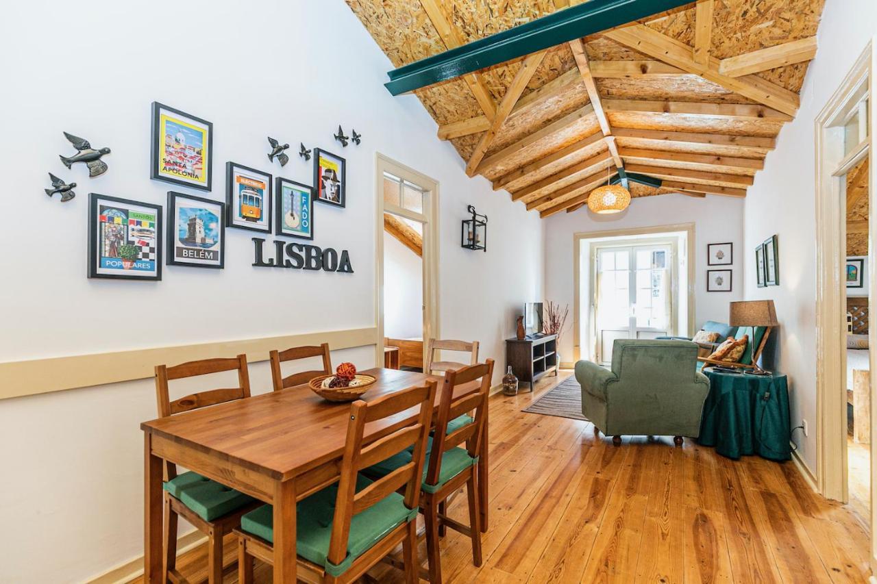 Moderno Apartamento Em Bairro Tipico Lisboeta Lisbon Bagian luar foto